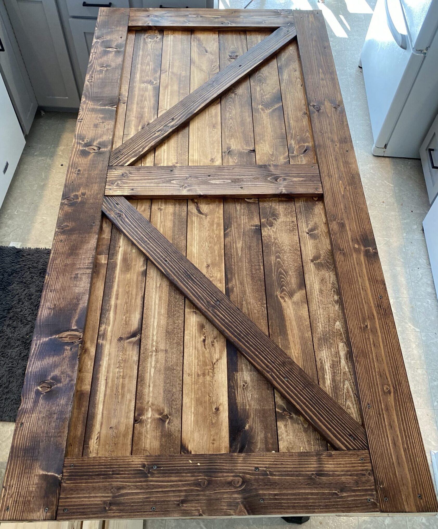 How to build a classic K-style barn door