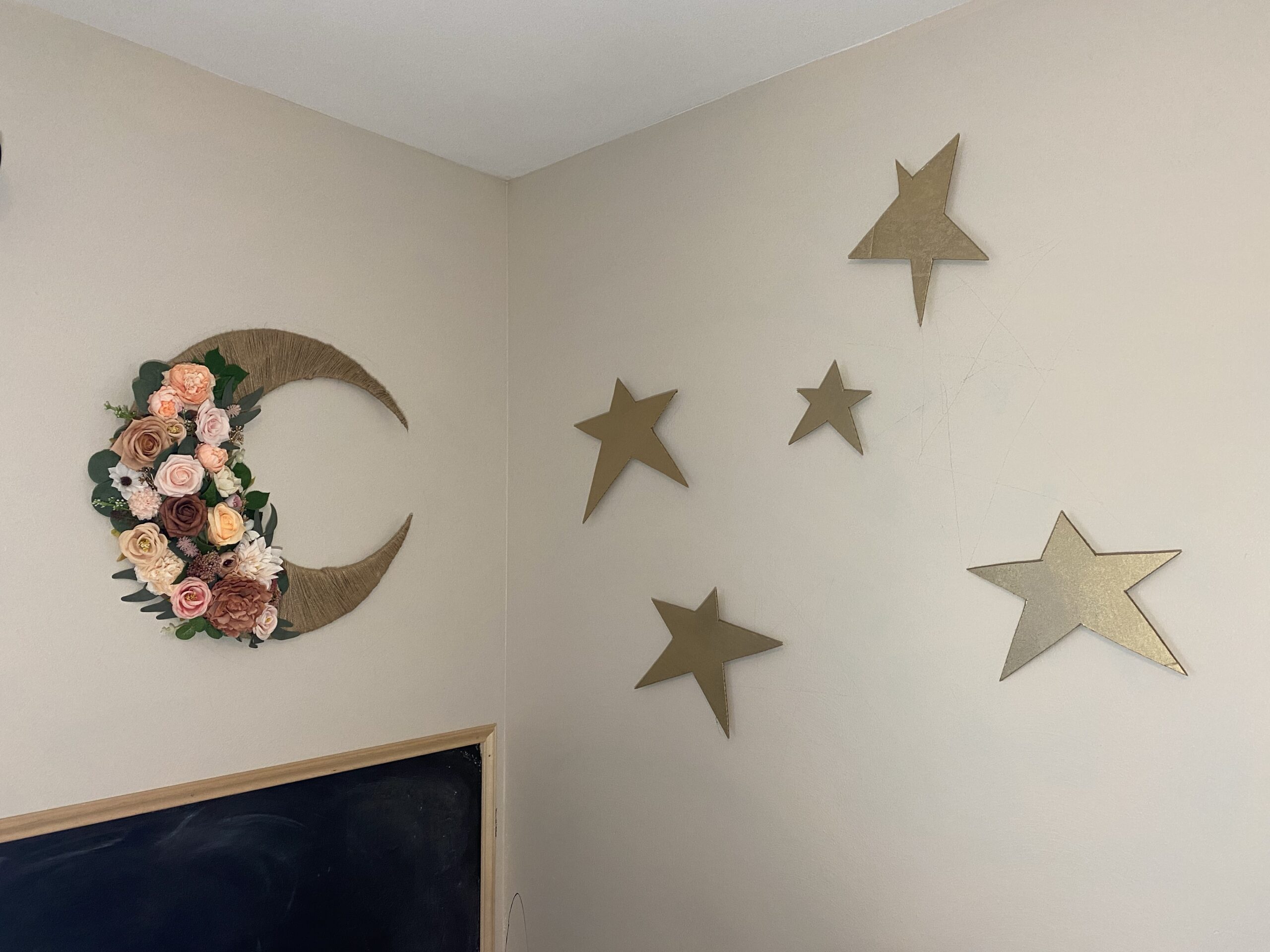 Got extra Amazon boxes?  Create some beautiful wall decor!